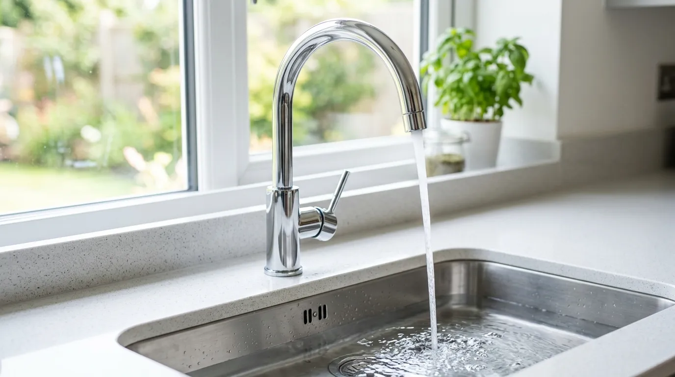 Local Plumbing Master Pros same day plumber fixing a faucet in Norwalk, CA